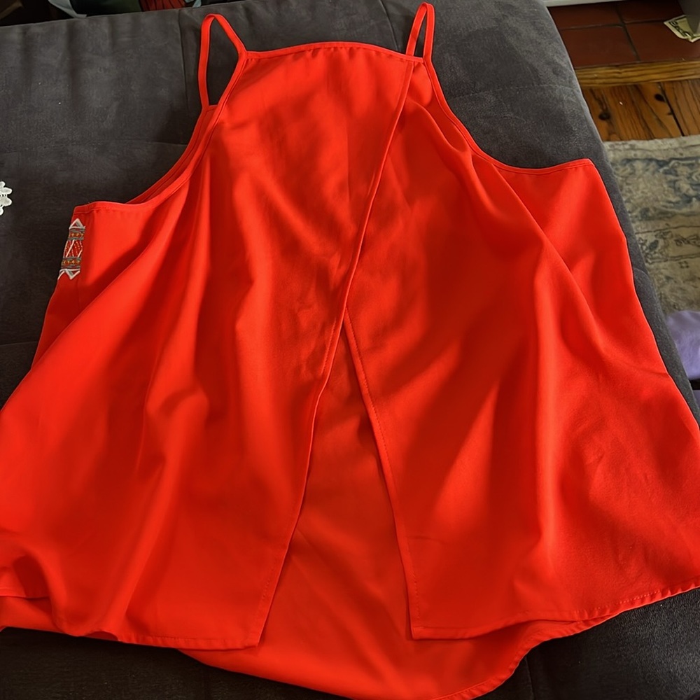 GB coral/orange open back top size medium - Picture 3 of 3